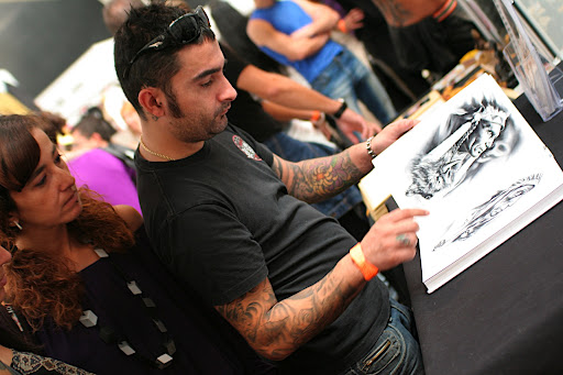 Barcelona tattoo show 2008 Domingo