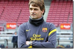 tito Vilanova fue presentado como nuevo DT del Barcelona