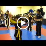 Video: Kai and his fellow black belts performing at his karate graduation
