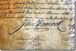 Pretty flashy signature for an insurance man