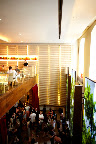 The party then moved next door to Rogue Tomate. Photo: Carlos A. Varela Photography, Elan Artists