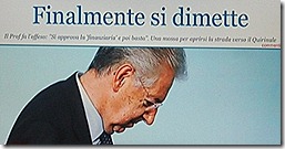 Mario Monti demite-se.Dez.2012 Mario Monti demite-se.Dez.2012