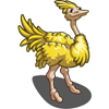 Yellow Ostrich