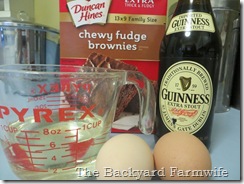 Irish Brownie Cheesecake - The Backyard Farmwife