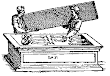 Two Men Remove The Lid From The Sepulchre Or Grave From Petrus Bonus