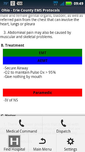 【免費醫療App】DEMO - OH Erie EMS Protocols-APP點子