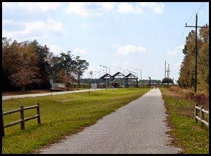 Bike Trail Ends at the Naval Air Station