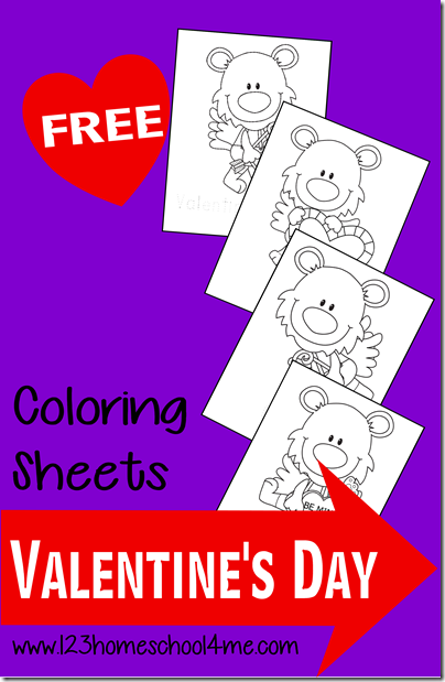 FREE Valentine's Day Coloring Pages for Preschoolers and Toddlers FREE Valentine's Day Coloring Pages #coloringpages #preschool