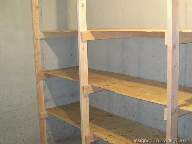 Garage or Basement Shelves