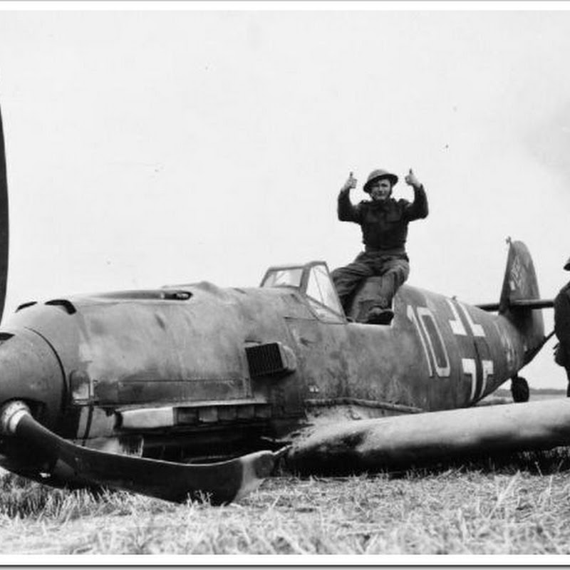 21 fotos históricas de aviões nazistas abatidos na Batalha da Grã-Bretanha