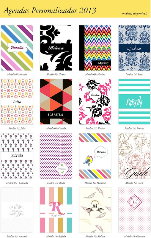 agendas personalizadas 2013 - 01 agendas personalizadas 2013 - 01