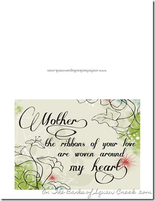 Free Mother's Day Printable Card