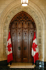 Press conference door