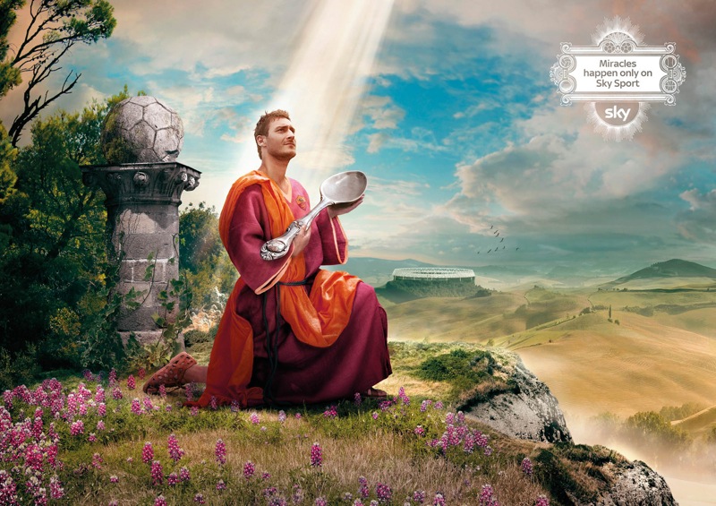 Sky miracles totti