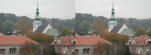 3d cross eye church zagreb