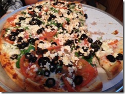 Greek pizza