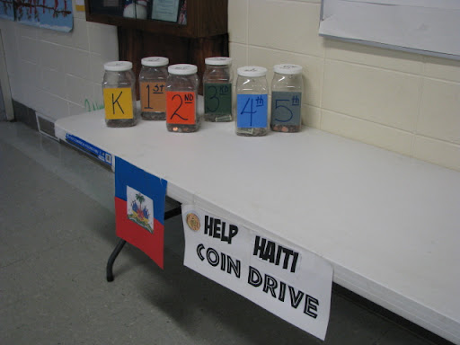 Coin jars at Sequiota
photo credit:  Michele Skalicky