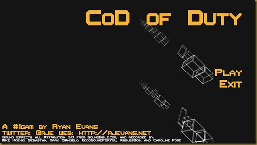 CoD of Dutyタイトル CoD of Dutyタイトル
