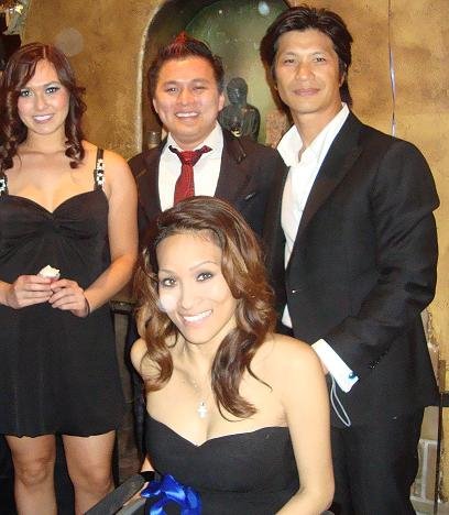 Jt Tran Pua And Actor Dustin Nguyen His Wife And Friend, Asian Playboy