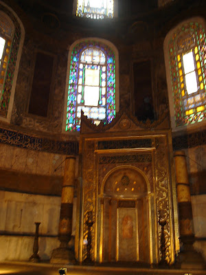 Day 2: The interior of the magnificent Hagia Sophia