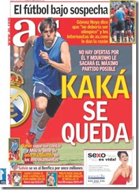 Kaká se queda