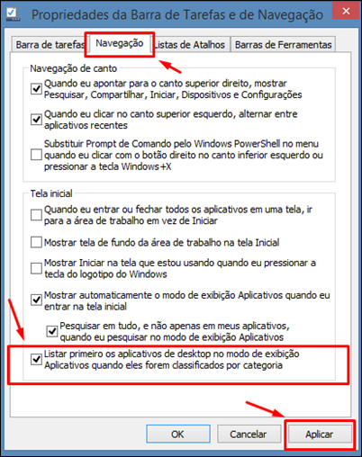Configurando o botão “iniciar” do Windows 8.1 - Visual Dicas Configurando o botão “iniciar” do Windows 8.1 - Visual Dicas