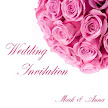 Dome of Pink Roses 2 Folded Invitation