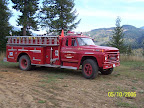 Engine # 1 , a 1972 ford Thibault 500 imp gal tank and  500 gpm pump ( retired )