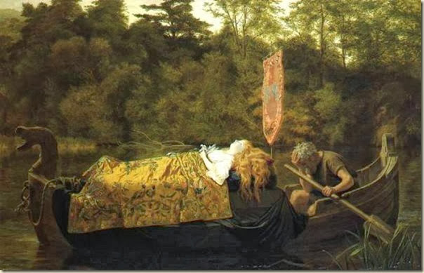 Sophie Anderson, Elaineor 1870 Sophie Anderson, Elaineor 1870
