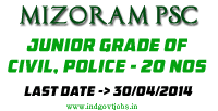 Mizoram-PSC-Jobs-2014