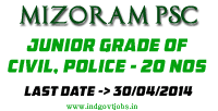 Mizoram-PSC-Jobs-2014 Mizoram-PSC-Jobs-2014