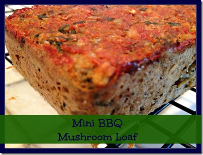 BBQ Mushroom Loaf