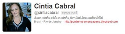 Segue no twitter