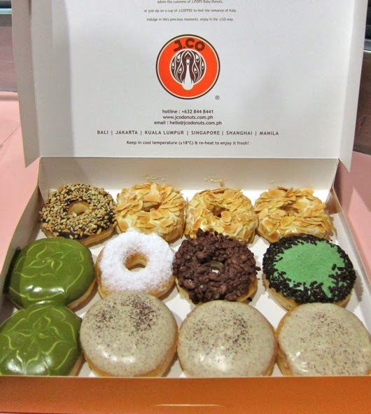 jin loves to eat J. Co Donuts ♥ ♥ ♥