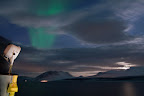 Nordlicht (zw. Tromsø und Skjervøy)