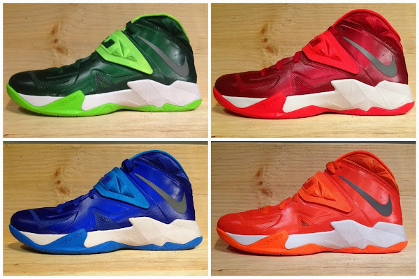 Closer Look at Nike Zoom Soldier VII Team Bank Styles