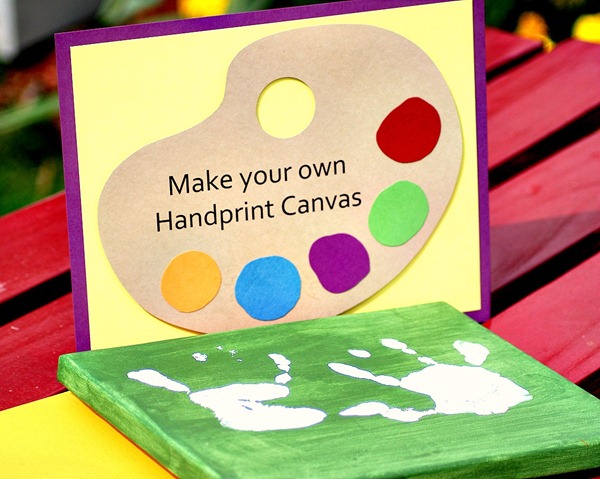handprint canvas