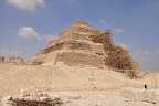 Back of Djoser's Pyramid at Saqqara