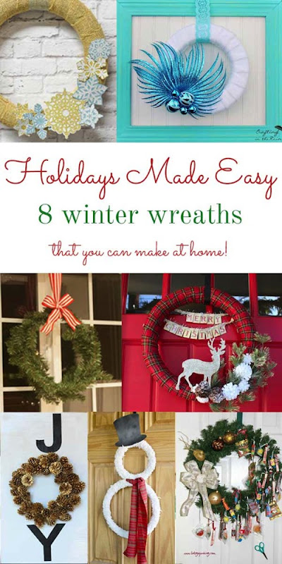Wreath-Round-Up. Holidays made easy. Wreath Round Up