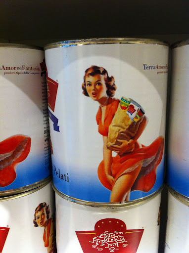 The cutest canned tomatoes we've ever seen.