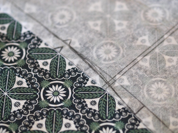altering the pattern