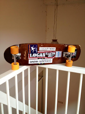 One of our boards all alone in Europe somewhere!