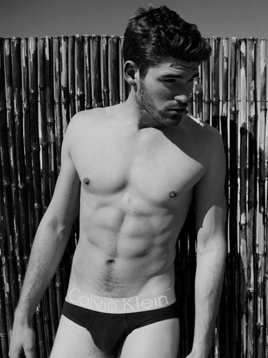 Erik Conover at DT Model Management is photographed by Horacio Hamlet