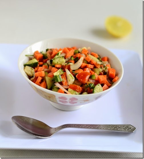Mixed vegetable salad