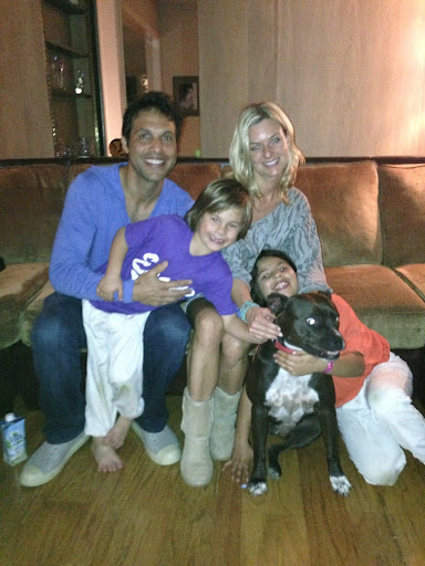 Adorable pit bull Precious patiently waited 2 years at a rescue group in hopes of finding a family to love her. After being featured on CNN by Jane Velez-Mitchell, she was adopted by a wonderful family who adores her and wish they'd met her sooner!