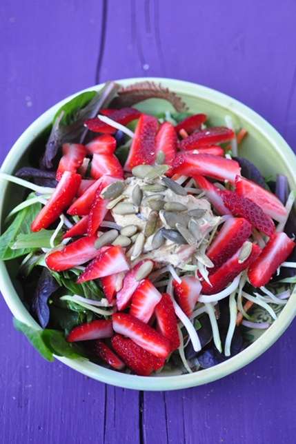 strawB-salad