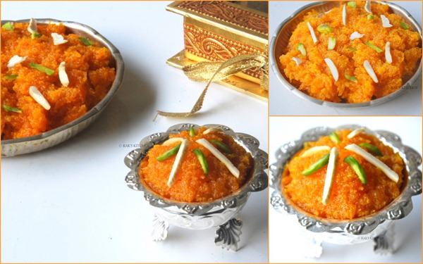 Carrot Halwa-Gajar ka halwa