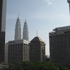 View from our hotel room (Kuala Lumpur)