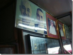 Late Rusi Irani & at the corner his daughter, Rashna's aunt