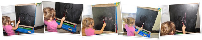 View Chalkboard painting~Kingdom First Homeschool